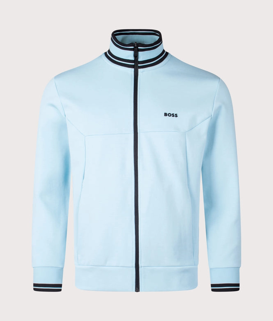 Hugo Boss Mens Full Zip Zone Sweatshirt